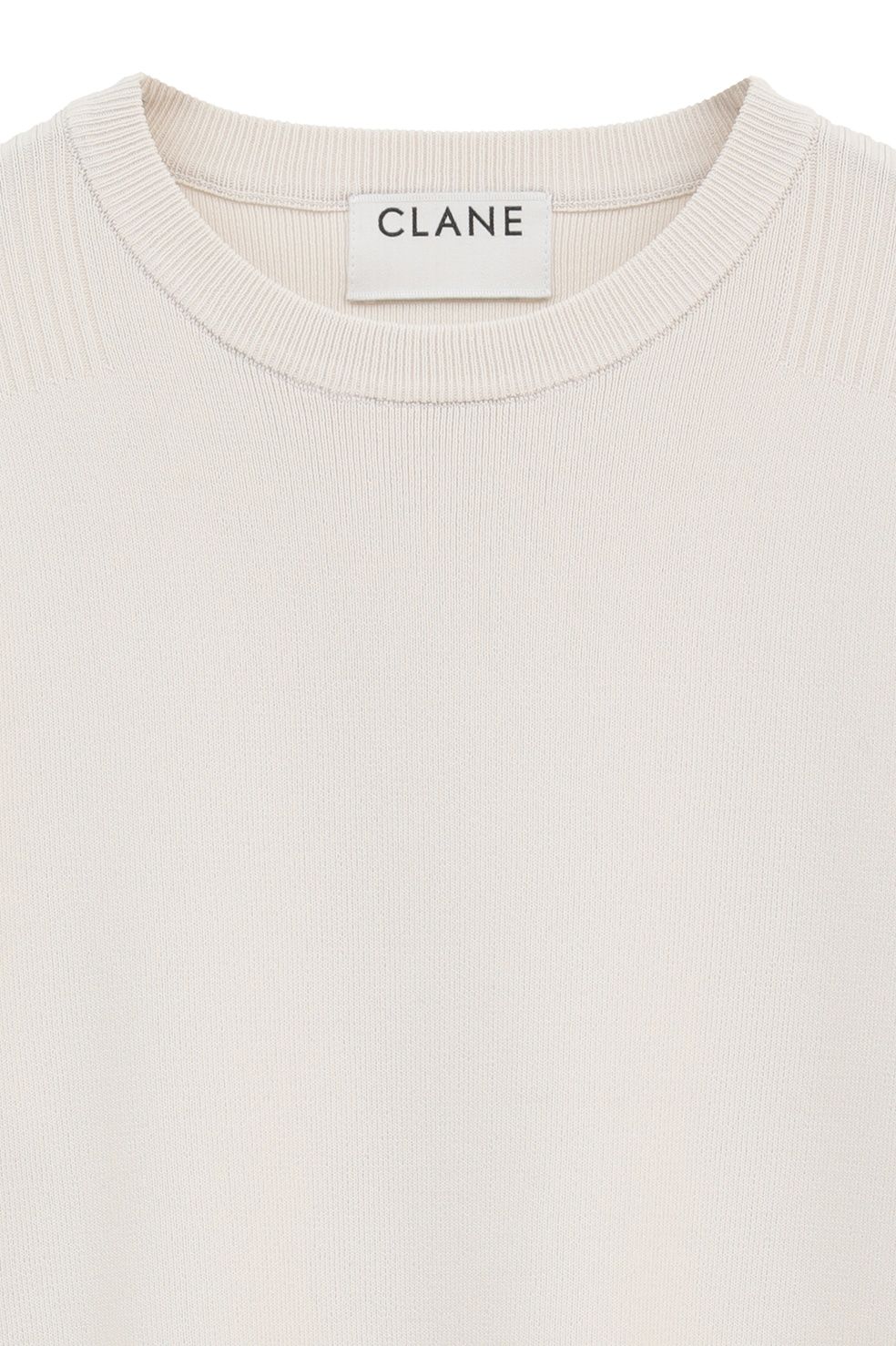 【26AW】ベーシックコンパクトニットトップス - BASIC COMPACT KNIT TOPS (IVORY)