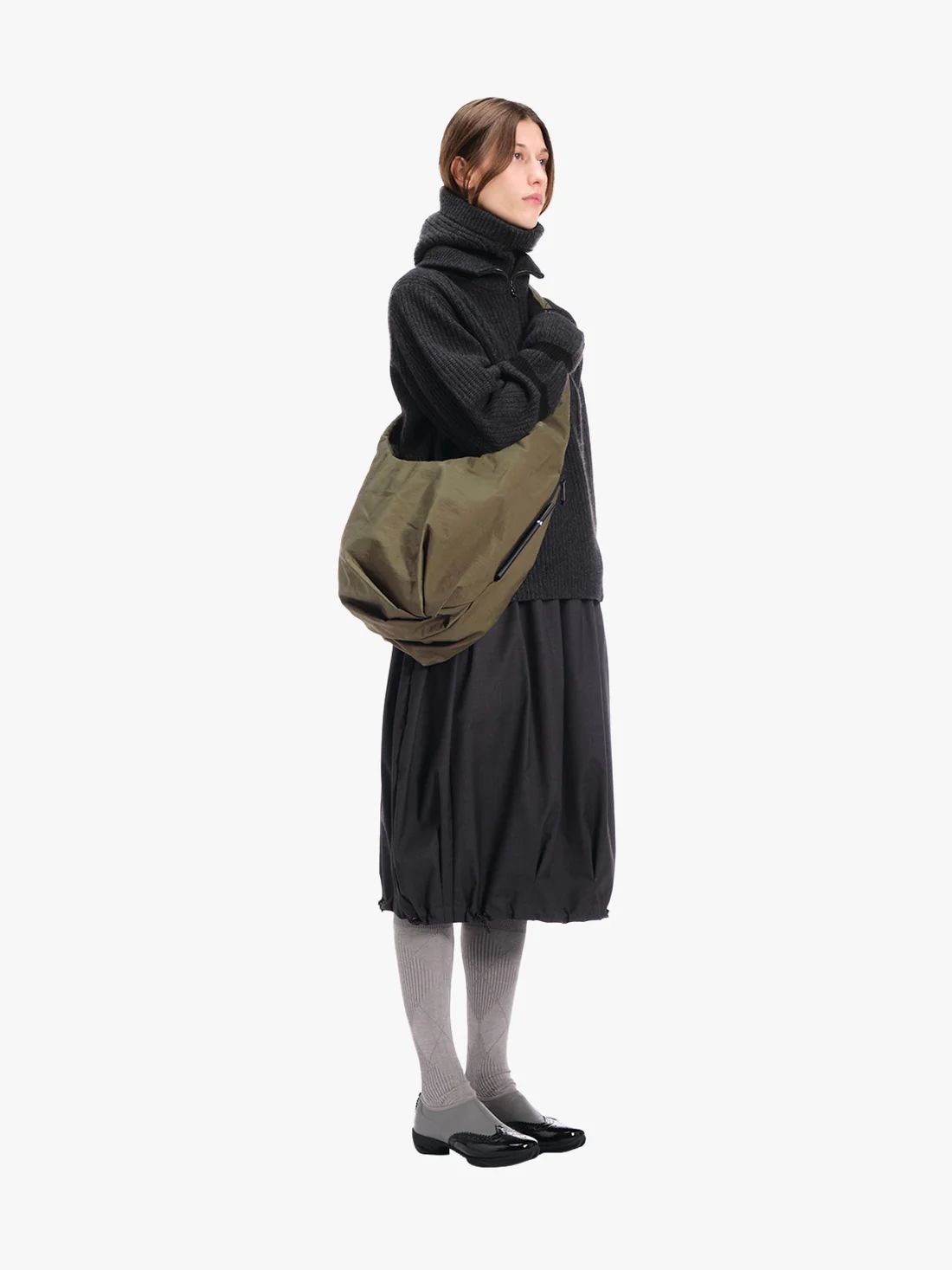 Hyco Small Smooth （CARGO Green）  - ハイコ スムース ショルダーバッグ 斜め掛け