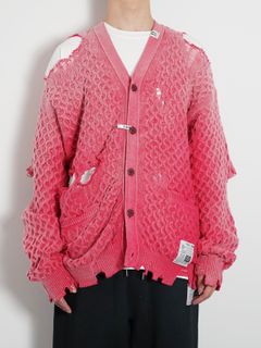 【メンズ】 サンフェイデッドライク ニットカーディガン - Sun Faded Like Knit Cardigan