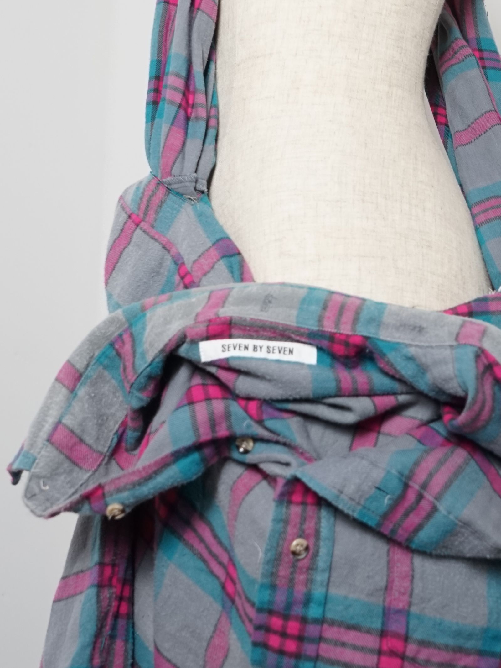 リワーク シャツ バッグ - REWORK SHIRT BAG - B