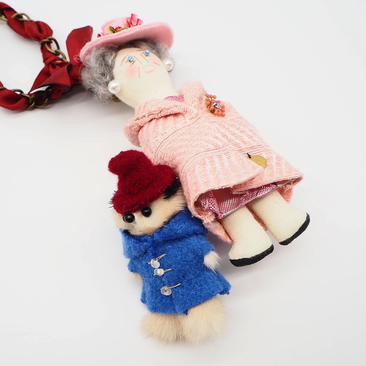 ドールチャーム - Elizabeth with Bear - PINK