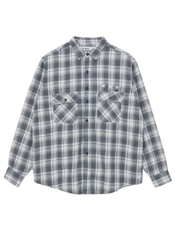 フランネルシャツ - Flannel Shirt (BLACK)