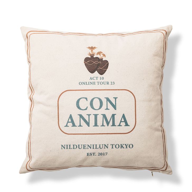 クッションカバー - CUSHION COVER / COTTON IVORY