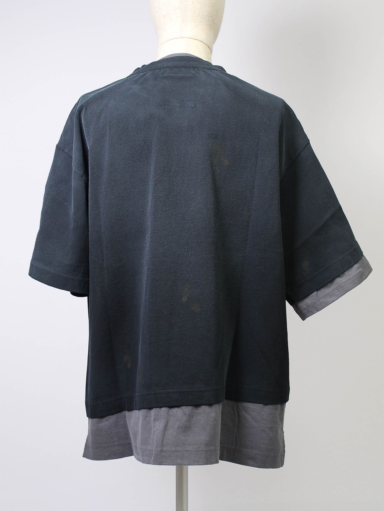 Maison MIHARA YASUHIRO - SHIFTSIDE COMBINED TEE - サイド Maison MIHARA YASUHIRO - SHIFTSIDE COMBINED TEE - サイド