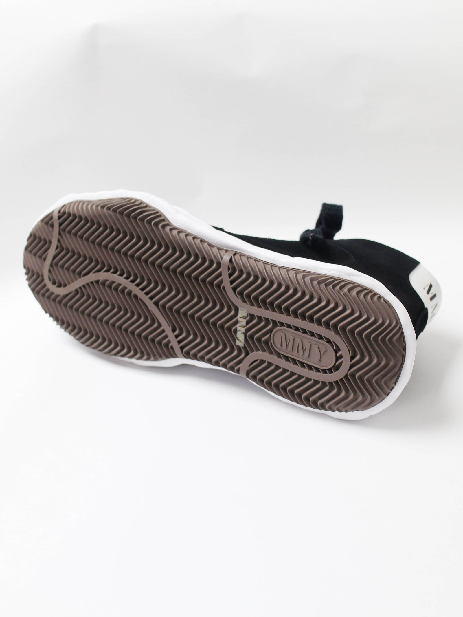 "BLAKEY" OG Sole  SUEDE LEATHER HI-top Sneaker - BLACK - A07FW707