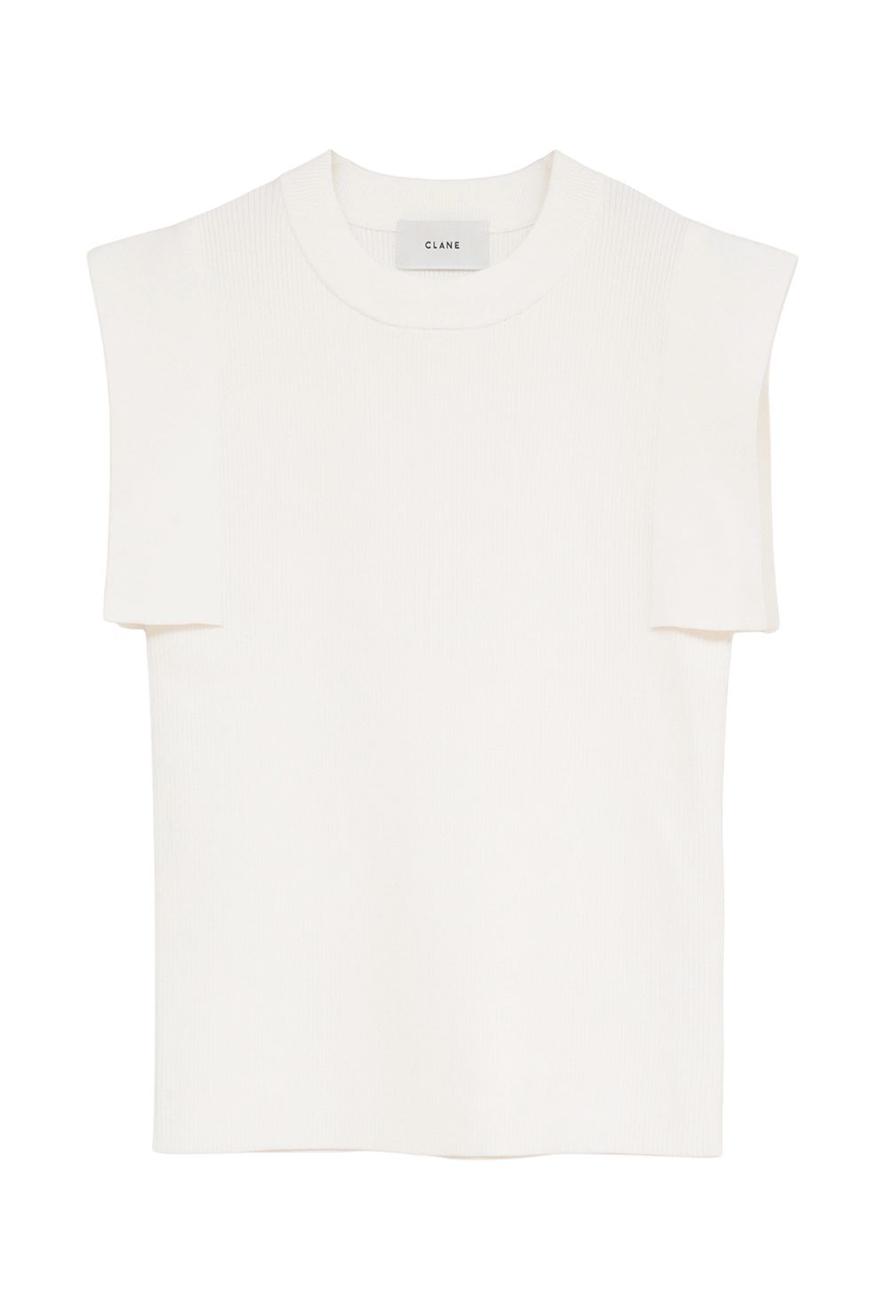 【26SS】 スクエアスリーブニットトップス - SQUARE SLEEVE KNIT TOPS (IVORY)