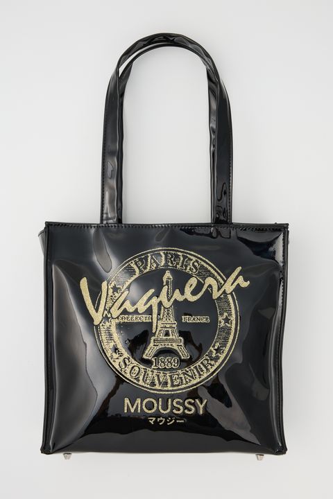 PVC トートバッグ "ミニ” |  VQ MINI SHOPPING BAG (BLACK)