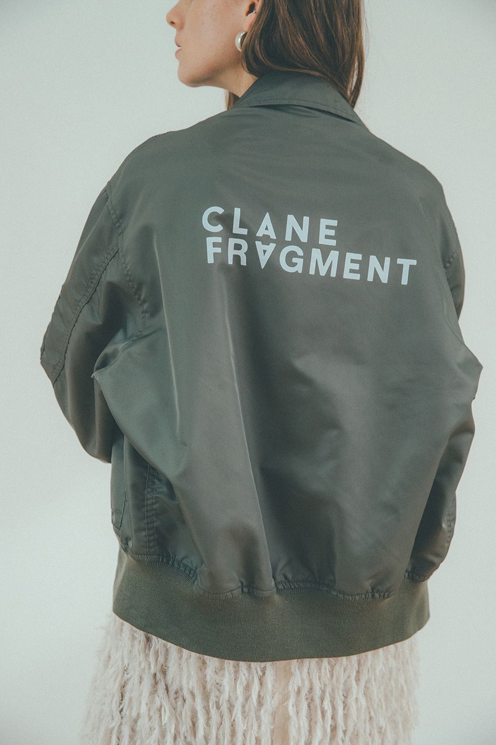 CLANE × FRAGMENT DESIGN MA-1 ブラック サイズ1