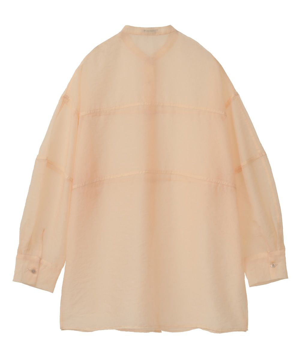 CLANE - シースルーシャツ - SWITCH SHEER SHIRT - YELLOW | ADDICT