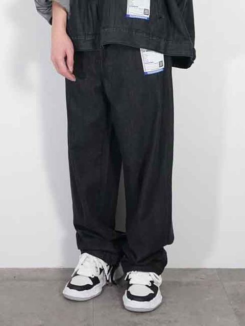 デニム バギーパンツ - CO/TE DENIM BAGGY PT - BLACK