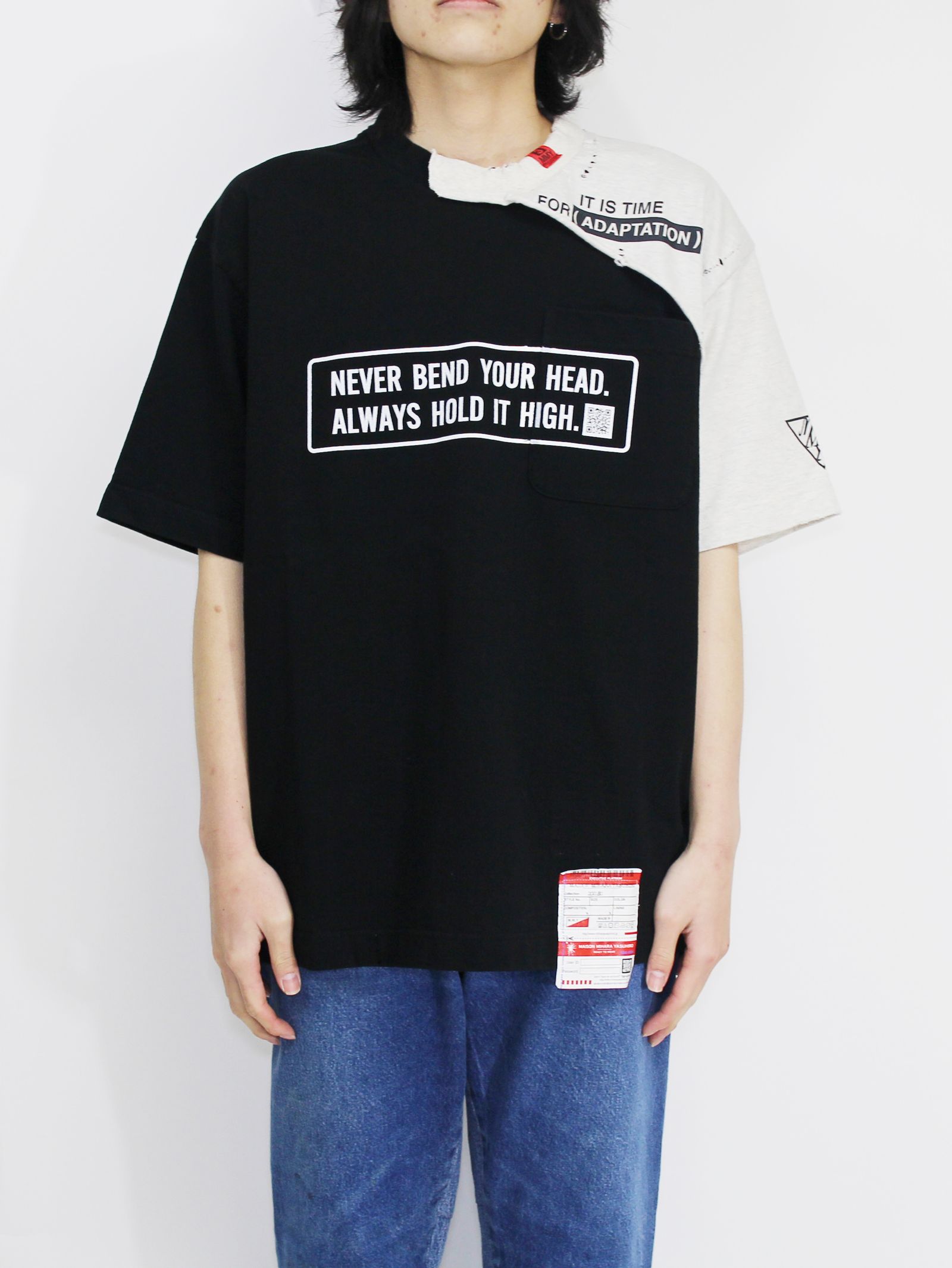 Maison MIHARA YASUHIRO   レイヤードティーシャツ   layerd T shirt