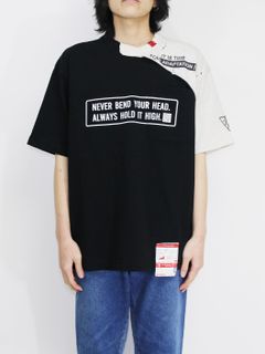 レイヤードティーシャツ - layerd T-shirt BLACK