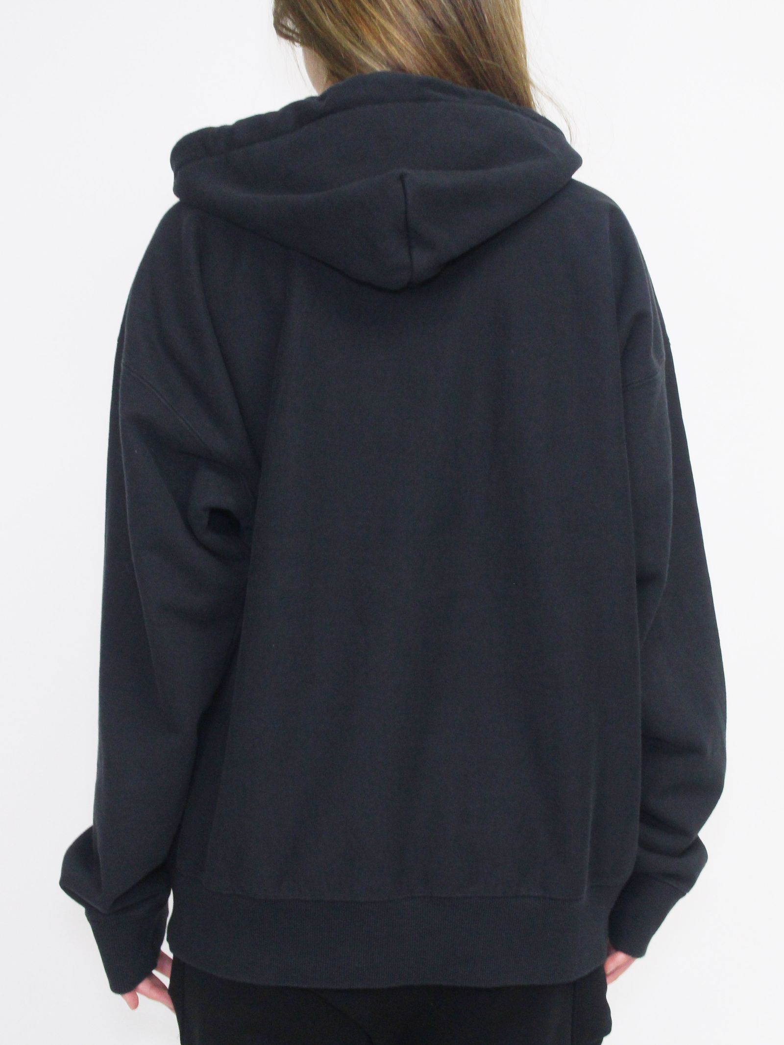ヘヴィーウエイトフーディ - heavy waight hoodie - black