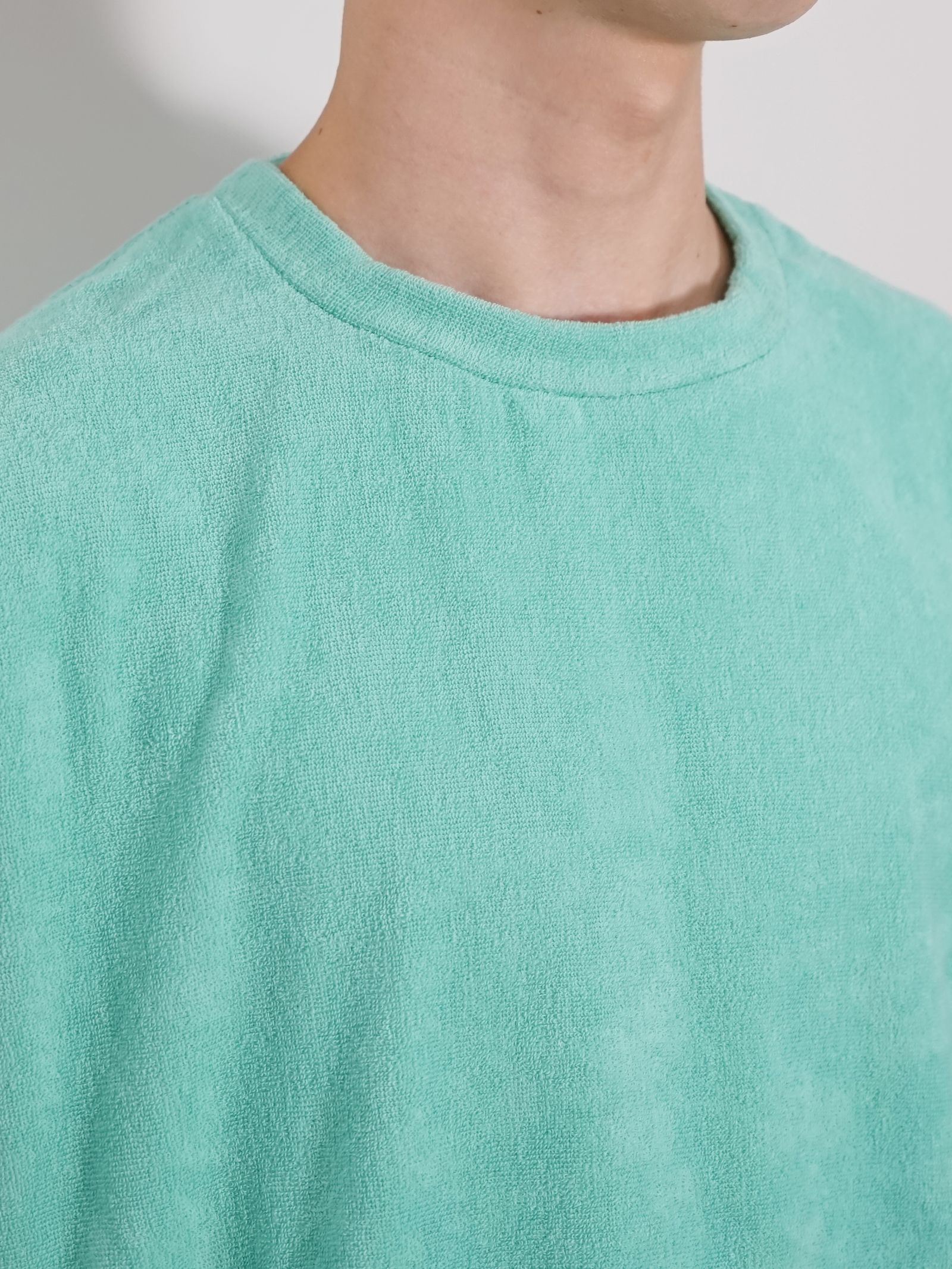 TF Tシャツ ショートパイル - OpalGreen