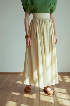 ボリュームマキシスカート - VOLUME MAXI SKIRT IVORY