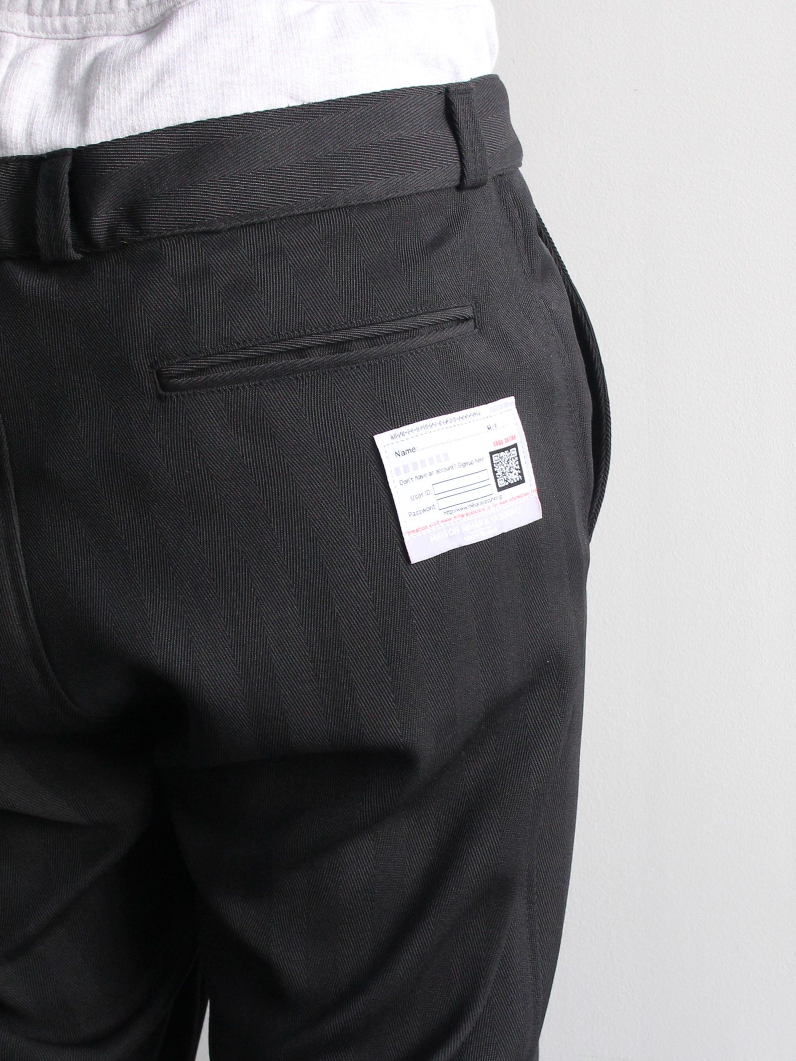 ワイド ヘリンボーン パンツ - Wide Herringbone Pants