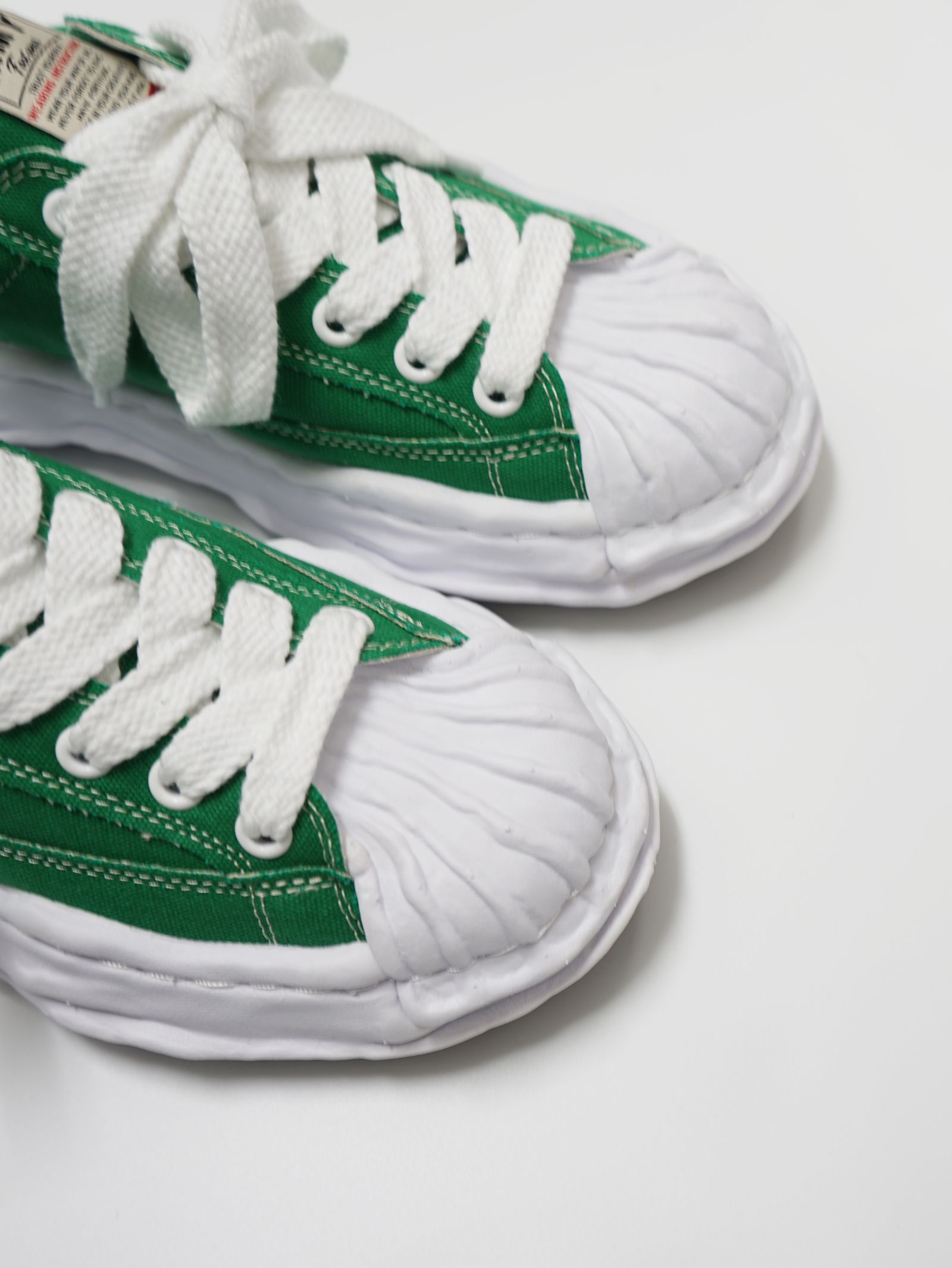 オリジナルソールスニーカー "BLAKEY / ブレイキー" GREEN -  OG Sole Canvas Low-top Sneaker -  A08FW735