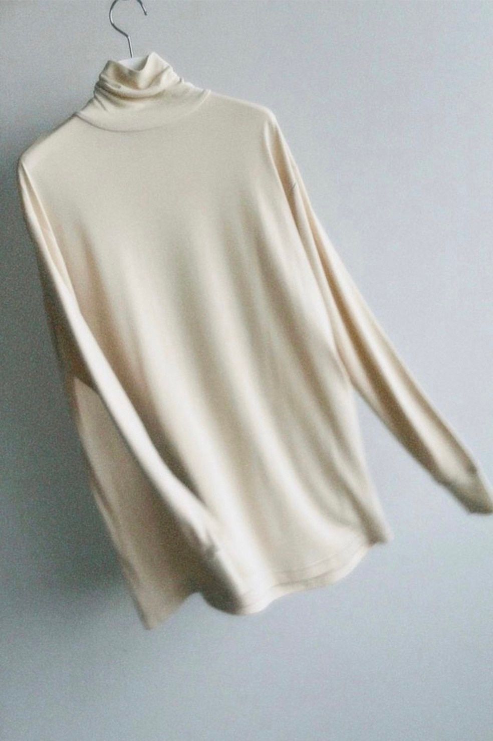 CLANE - ハイネック ソフト カット トップス - H/N SOFT CUT TOPS