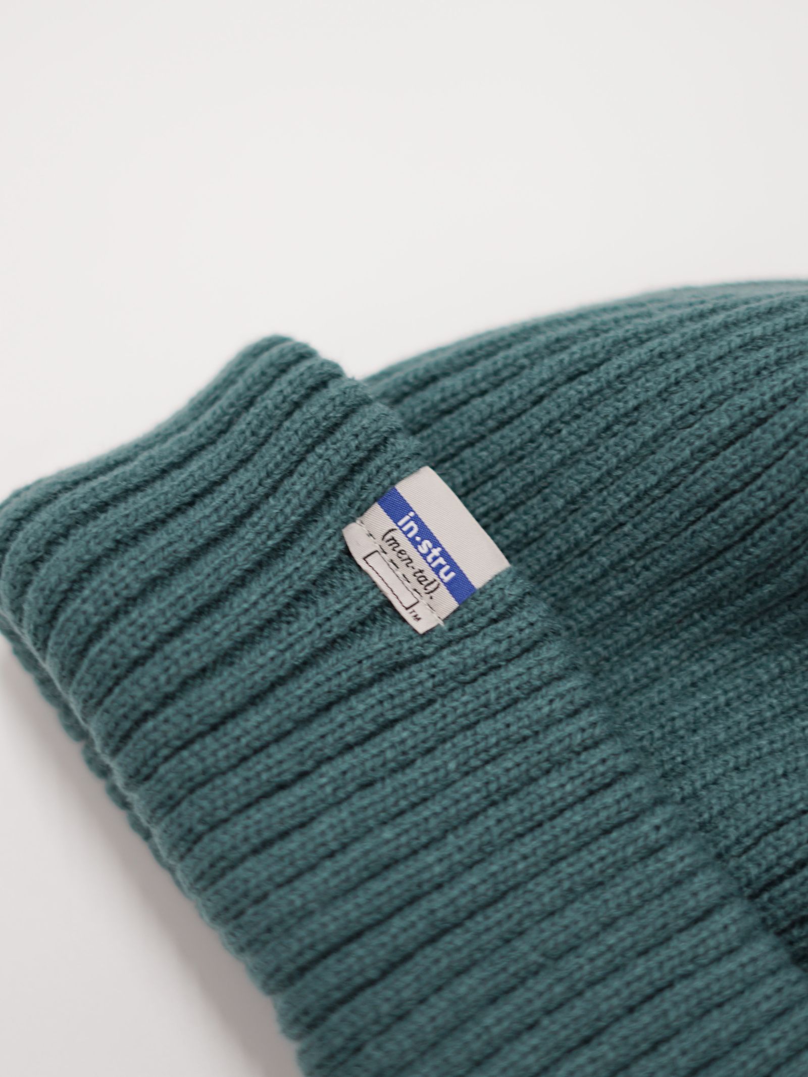 ニット ビーニー / キャップ / KNIT BEANIE (TURQUOISE)