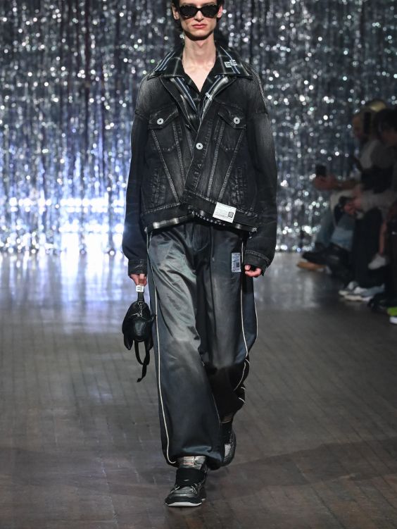 エイジトラウザーズ  - AGED TROUSERS- BLACK