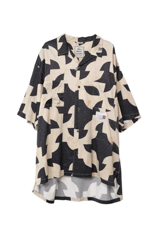 ドランカーズ パス キルトプリントシャツ - Drunker's Path Quilt Printed HS Shirt