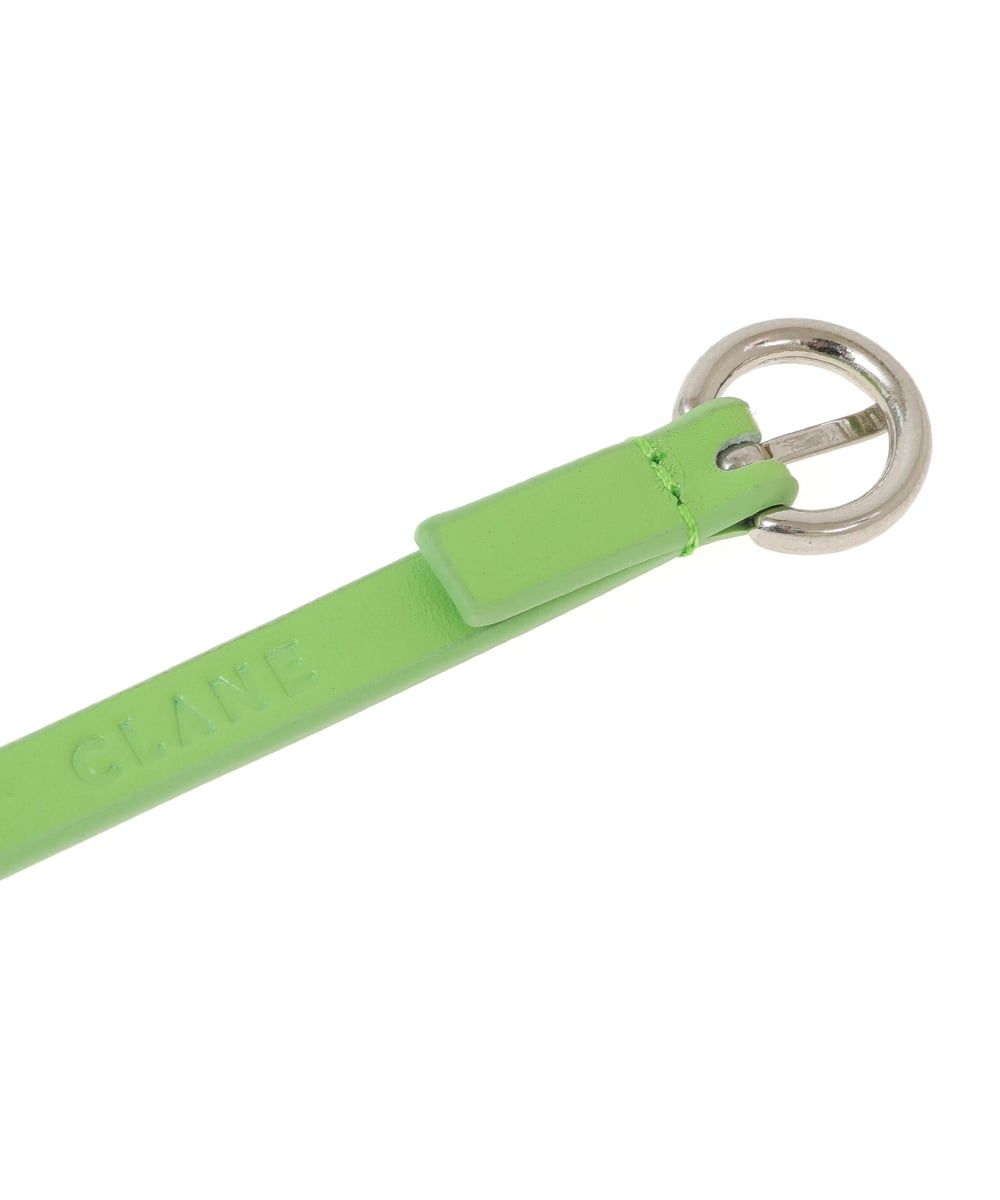 CLANE - 8mm ナローベルト - THIN LINE BELT GREEN | ADDICT WEB CLANE - 8mm ナローベルト - THIN LINE BELT GREEN | ADDICT WEB