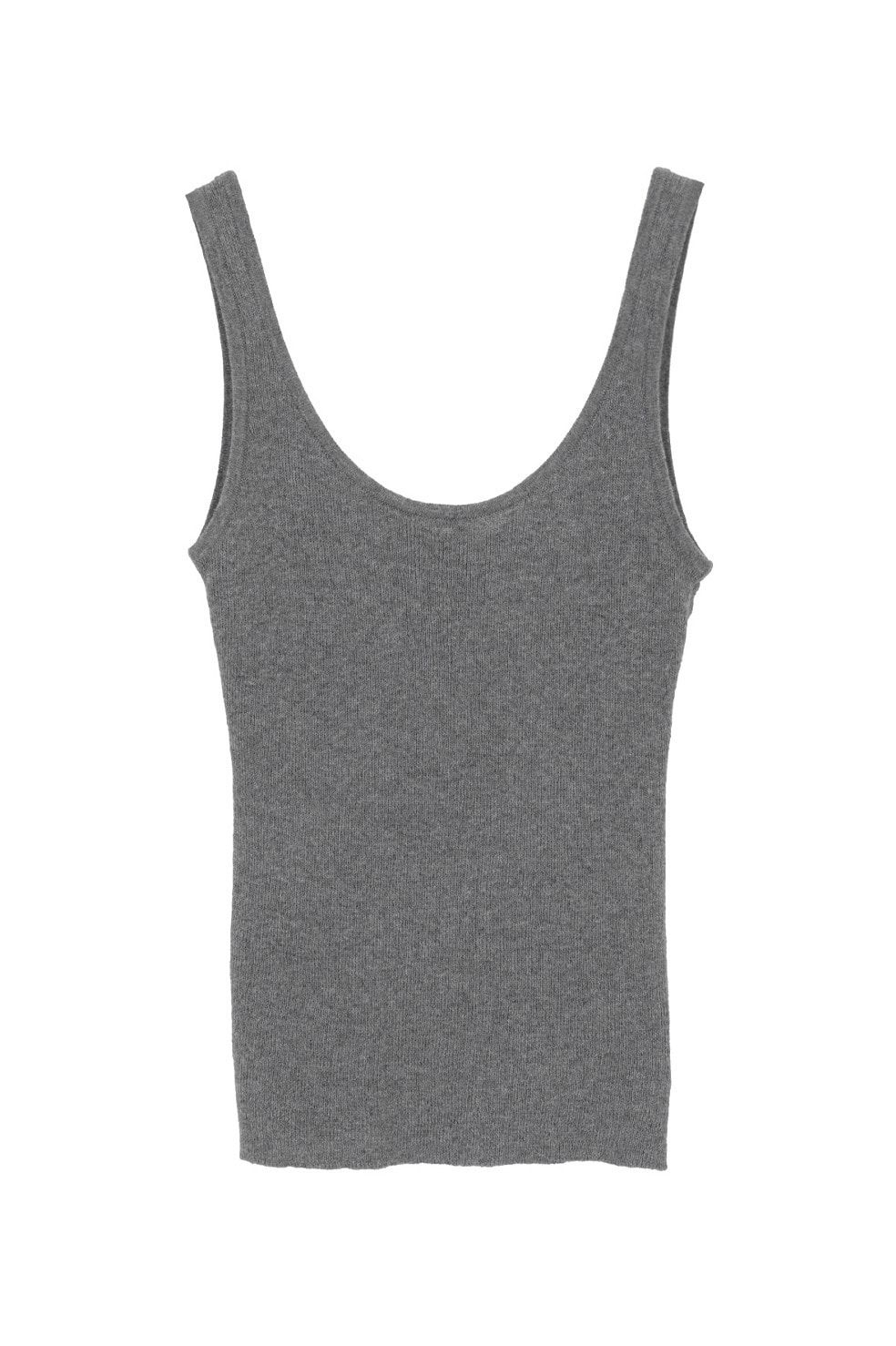 ニットカーディガン×タンクトップ セット -  BUTTON CARDIGAN TANK SET (MIX)