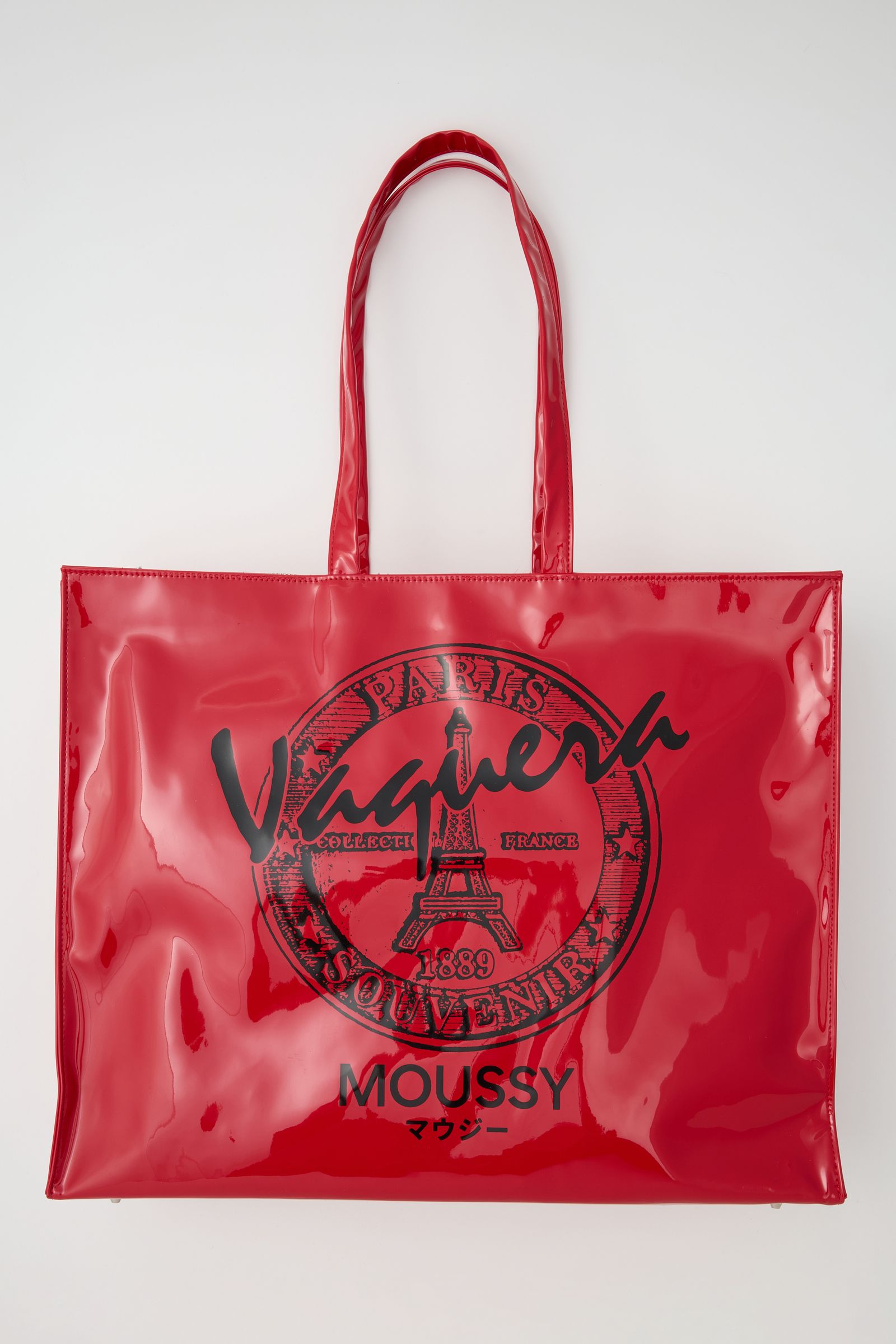 PVC トートバッグ "ラージ" |  VQ  LARGE BAG (RED)