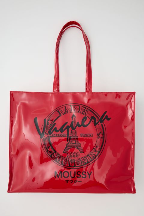 PVC トートバッグ "ラージ" |  VQ  LARGE BAG (RED)