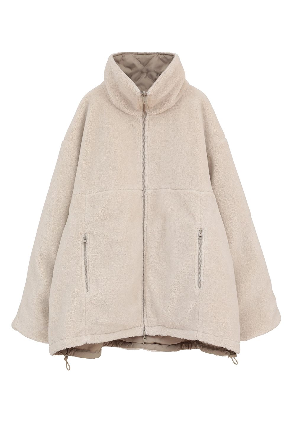 【TAION×MANOF】 リバーシブルダウンボアジャケット - REVERSIBLE DOWN BOA JACKET (BEIGE)
