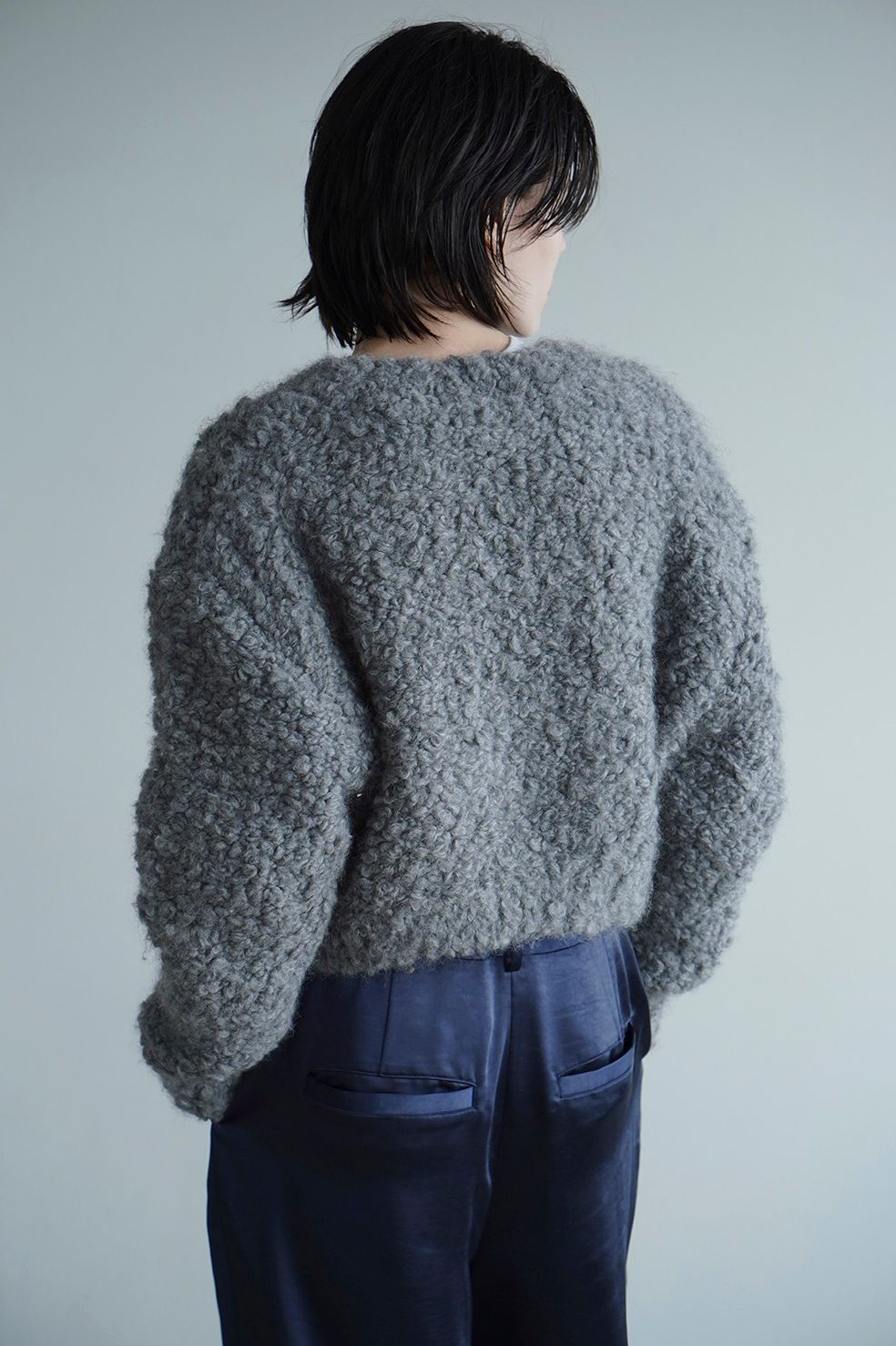 CLANE - テディベア ハンド ニット トップス - TEDDY BEAR HAND KNIT