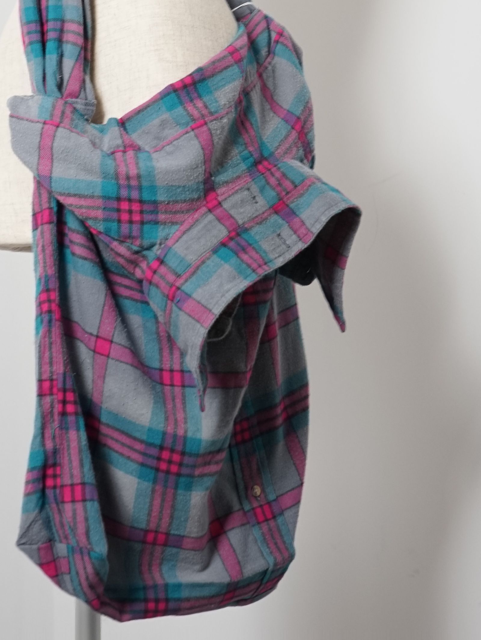 リワーク シャツ バッグ - REWORK SHIRT BAG - B