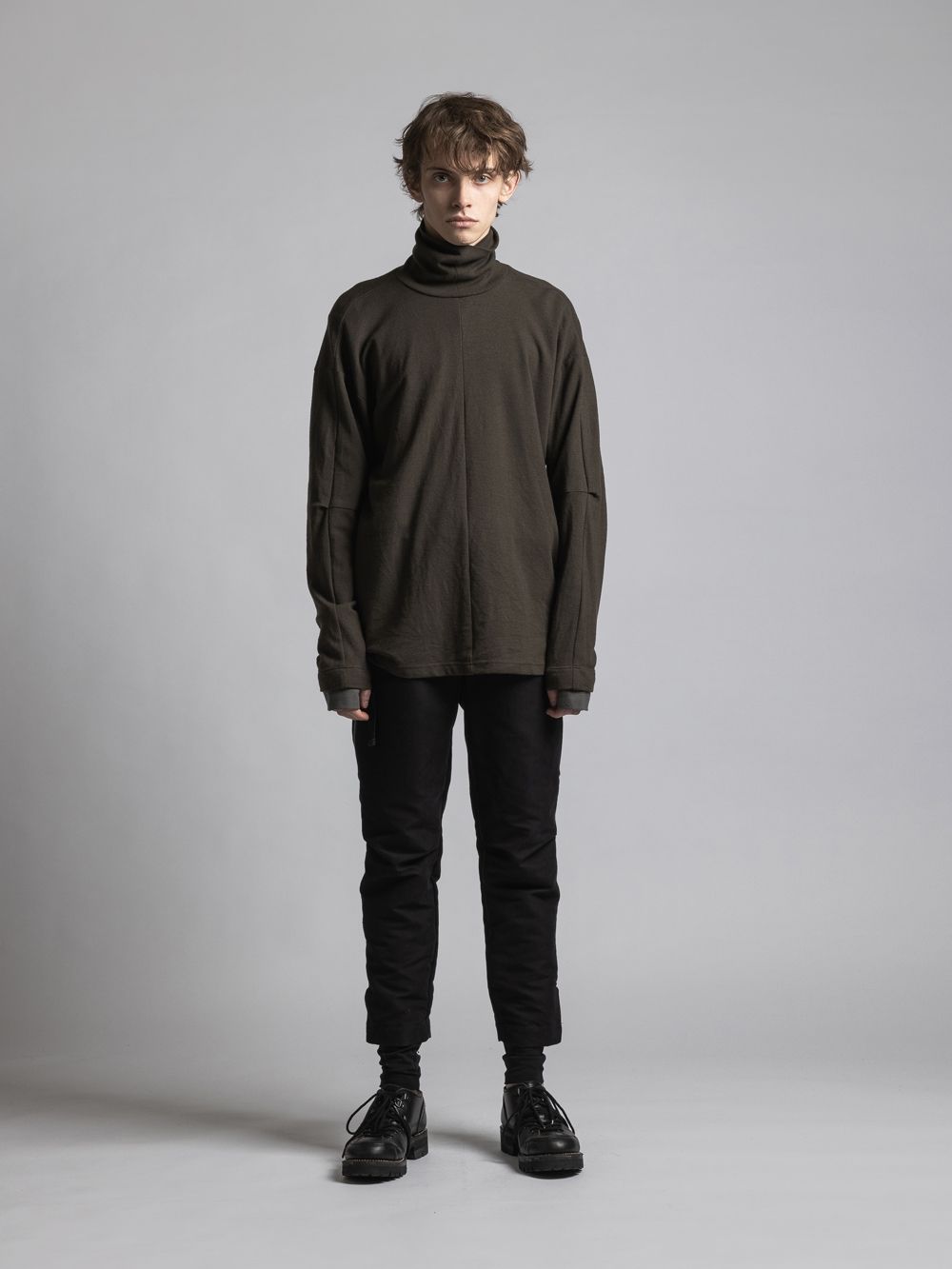 モールスキンレイヤードリブパンツ  - Moleskin Layered Ribbed  Pants