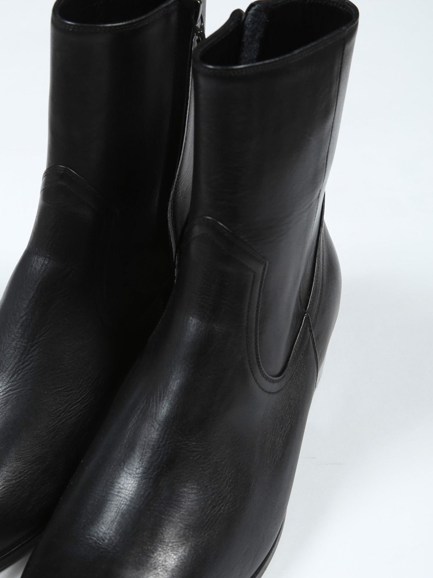 グレンソンキップ 5cm ヒールブーツ - NEW Heel Boots - Black - Black - S