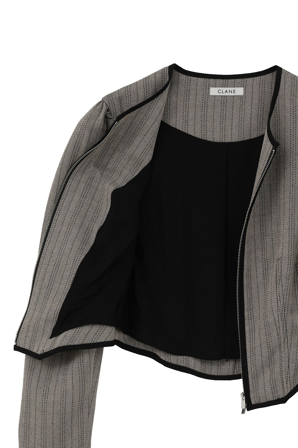 コルセットトップス -  HERRINGBONE CORSET DETAIL TOPS (MIX)