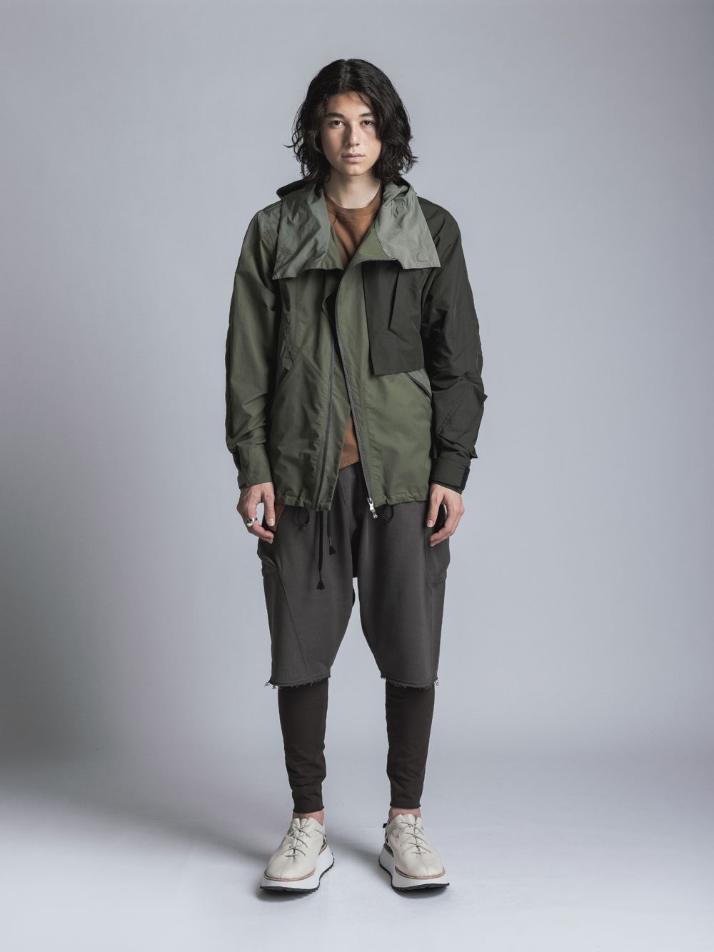 スウェットショーツ -  B/GREY
