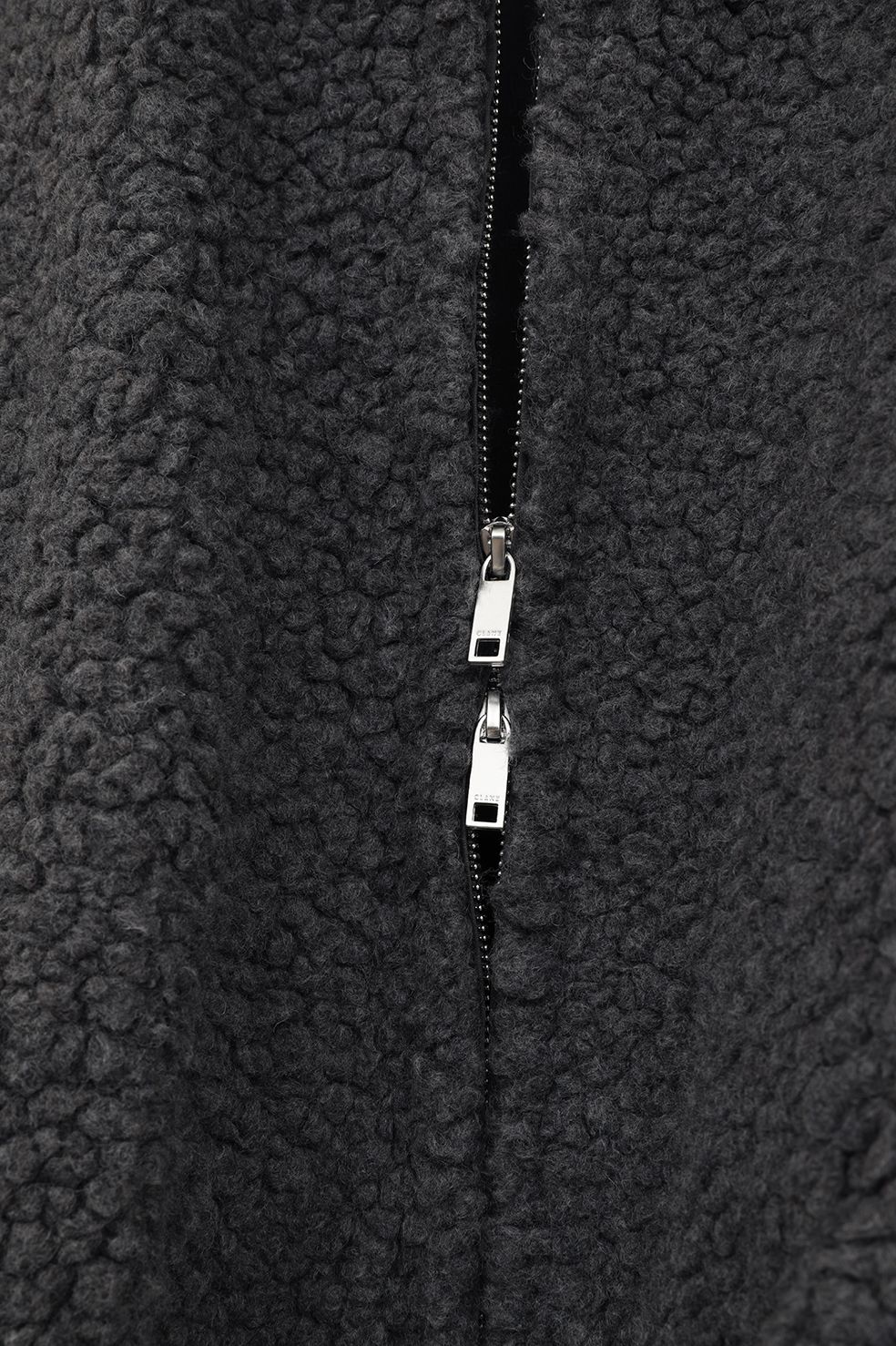 バルーン ボア ブルゾン  -BALLOON BOA BLOUSON - GREY