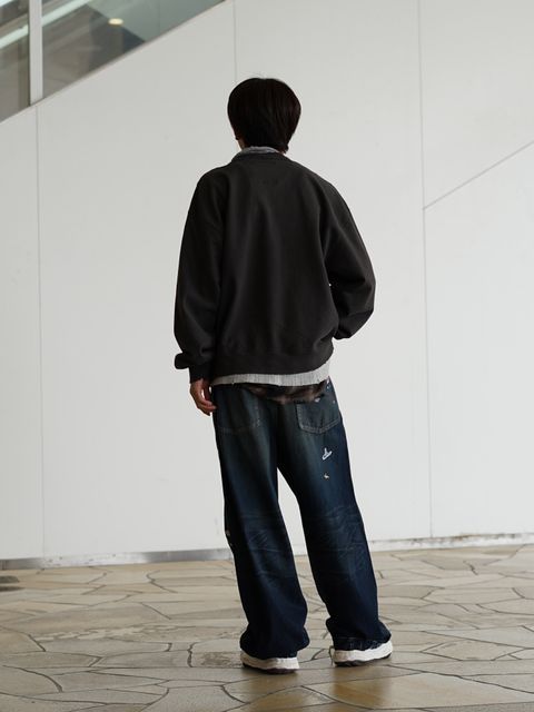 グラフィックデニムが主役の MMY26SS ストリートスタイル