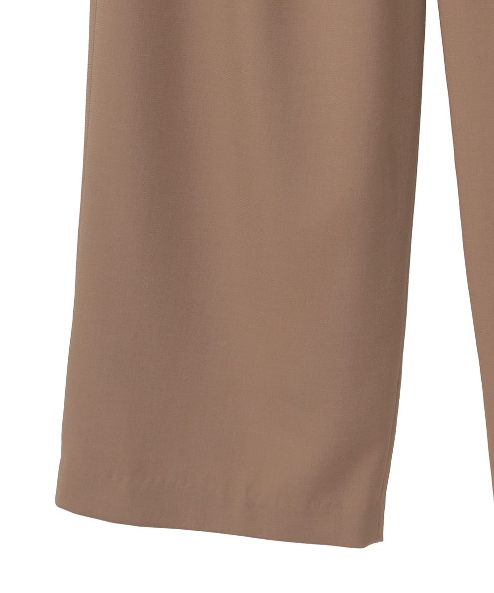 ベーシックタックパンツ - BASIC TUCK PANTS - BEIGE