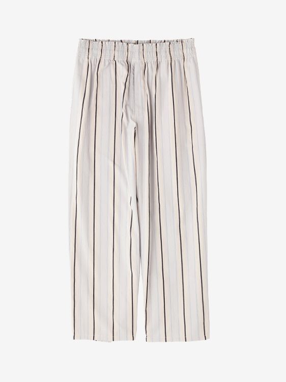 クックパンツ -  COOK PANTS - Cotton stripe - / LT BLUE
