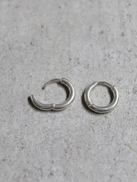 【両耳用】ボイドピアス SV シルバー シンプル デザイン ユニセックス アクセサリー