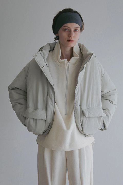 ダウンジャケット｜POCKET DOWN JACKET （IVORY)