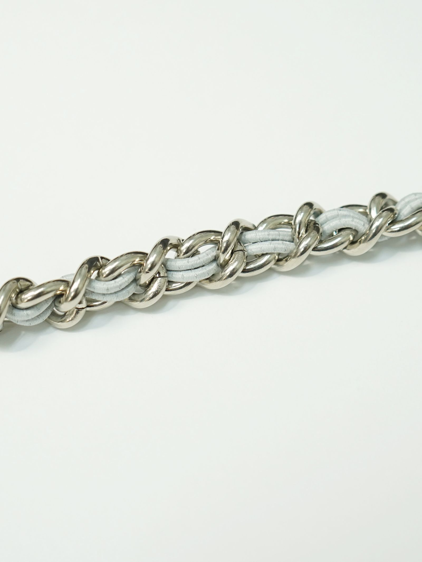 LACED CHAIN BRACELET - レースチェーン ネブレスレット - SILVER