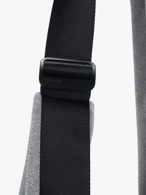 Hyco Small Woven Concrete  - ハイコ スムース ブラック ショルダーバッグ 斜め掛け