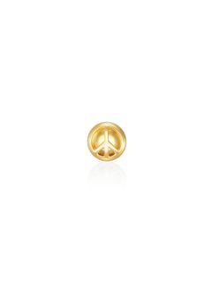 【片耳用】 TRIPSTER x CAREERING - ピースピアス - PEACE PIECE - 18K