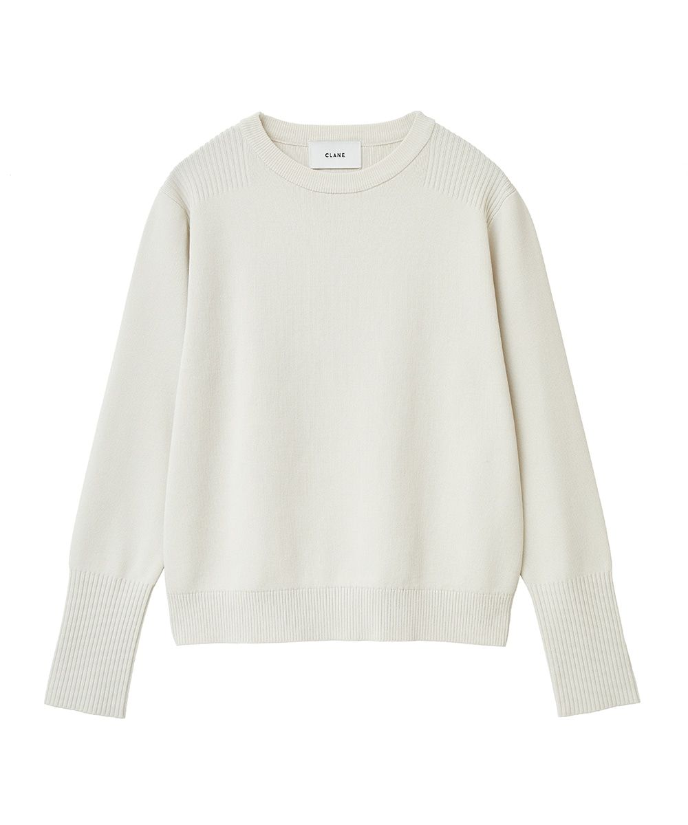 CLANE - ベーシック コンパクト ニット トップス - BASIC COMPACT KNIT