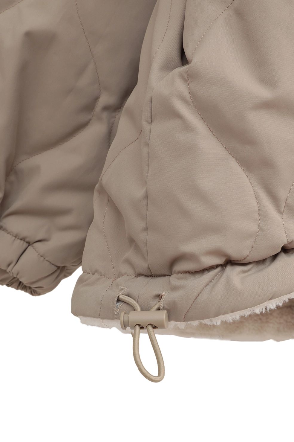 【TAION×MANOF】 リバーシブルダウンボアジャケット - REVERSIBLE DOWN BOA JACKET (BEIGE)