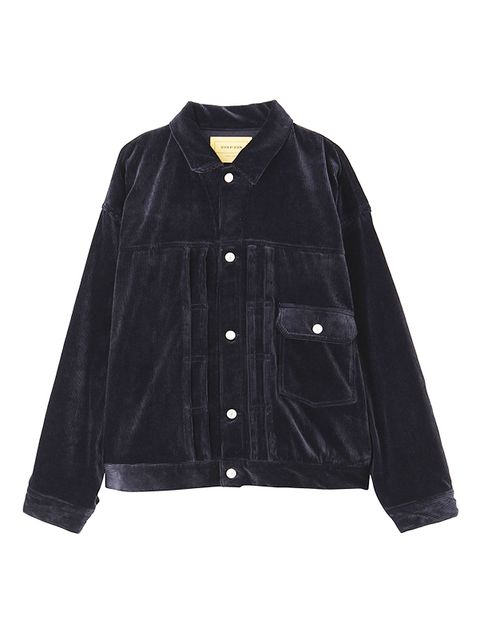 【25-26AW】 コーデュロイ ジャケット - 1st Type Corduroy Jacket- Modal mix - NAVY
