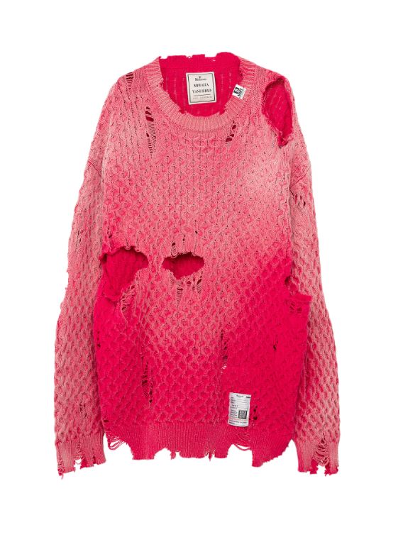 Maison Mihara Yasuhiro - Sun Faded Like Knit Sweater | HBX