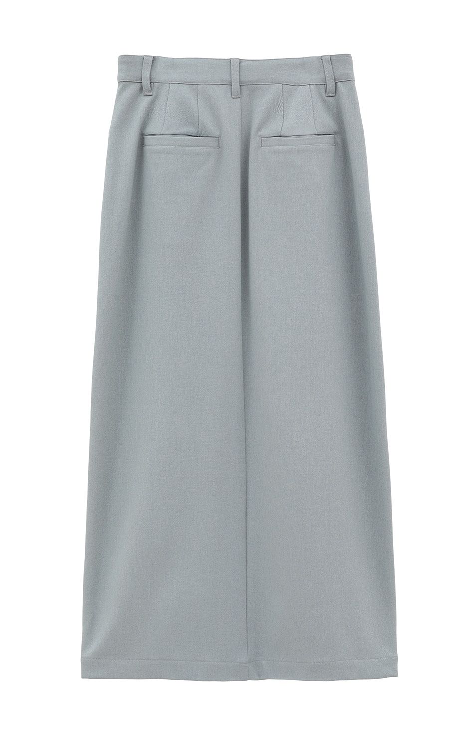 SLIT LAYERED SKIRT - スリットレイヤードミニスカート - LIGHT BLUE